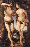 GOSSAERT, Jan (Mabuse) Adam and Eve sdgh Sweden oil painting reproduction